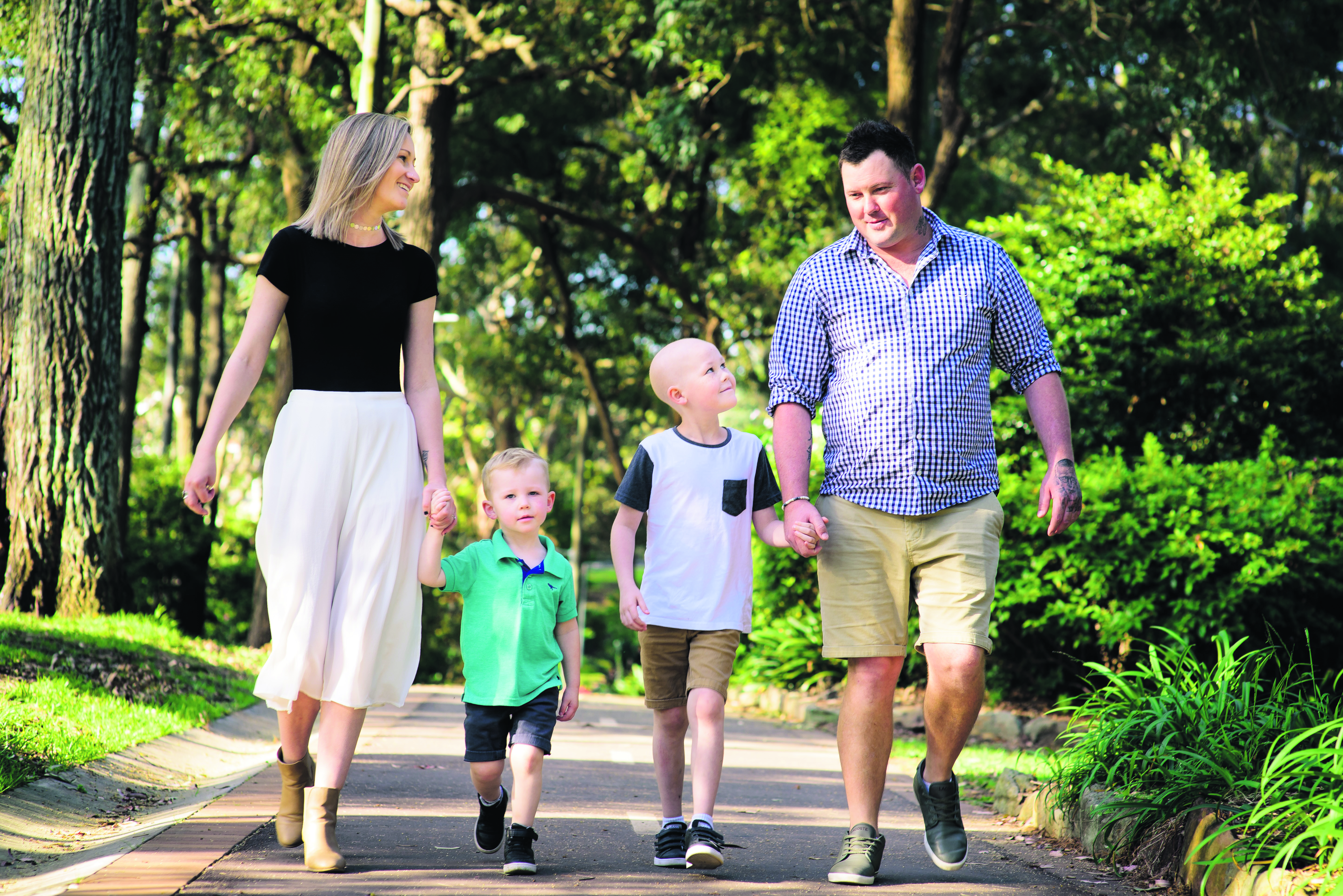 Ryder with his family